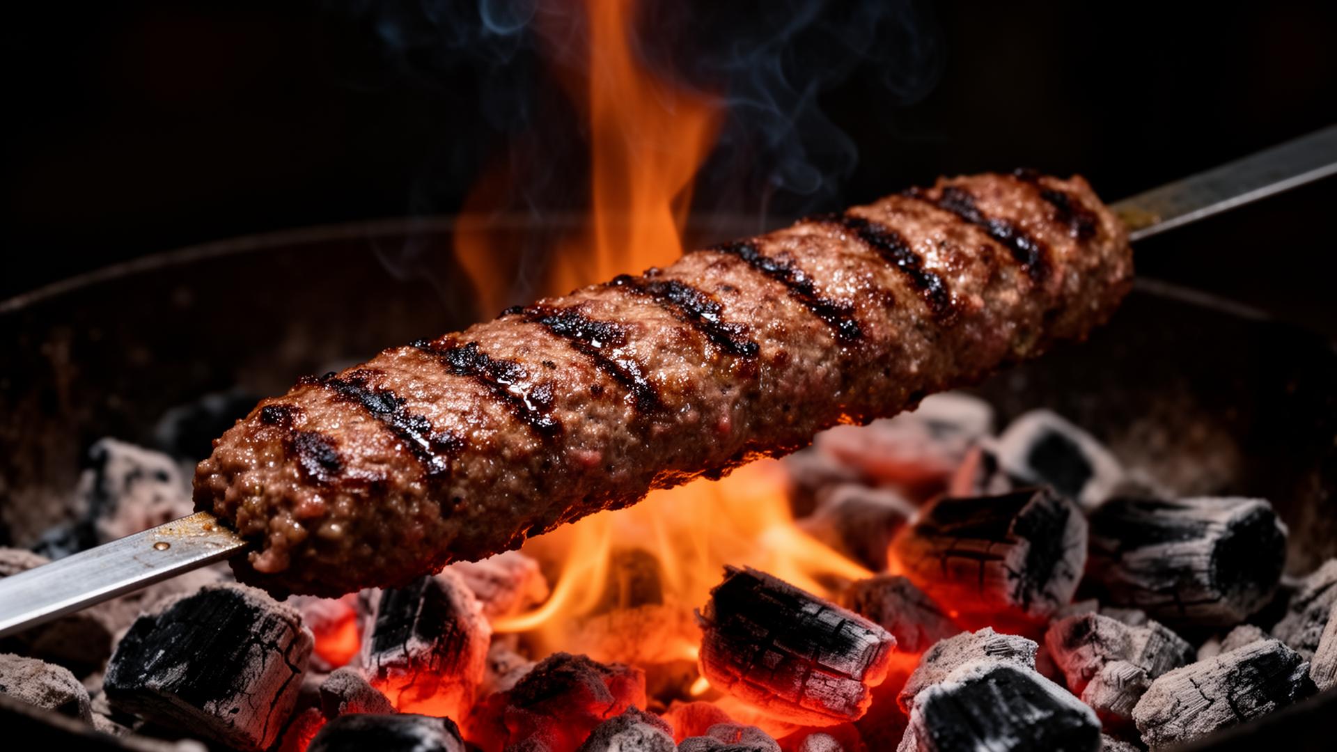 Open fire mangal